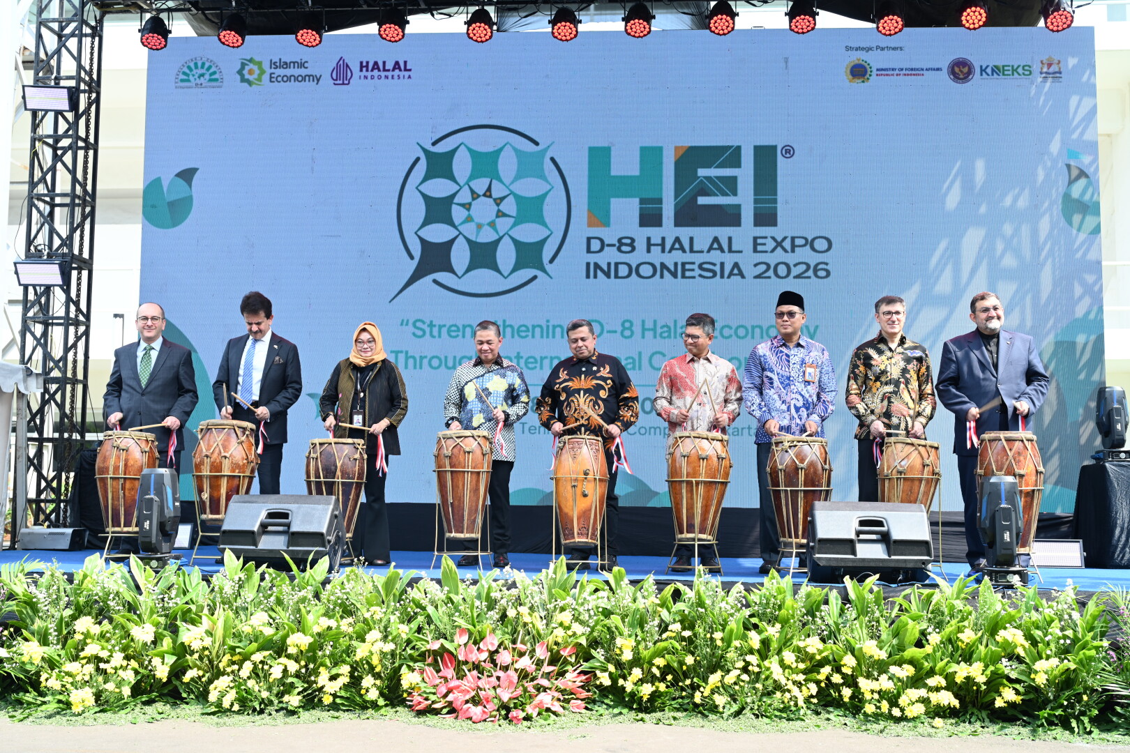 D-8 Halal Expo Indonesia Dorong D-8 Jadi Kekuatan Baru Ekonomi Halal Global